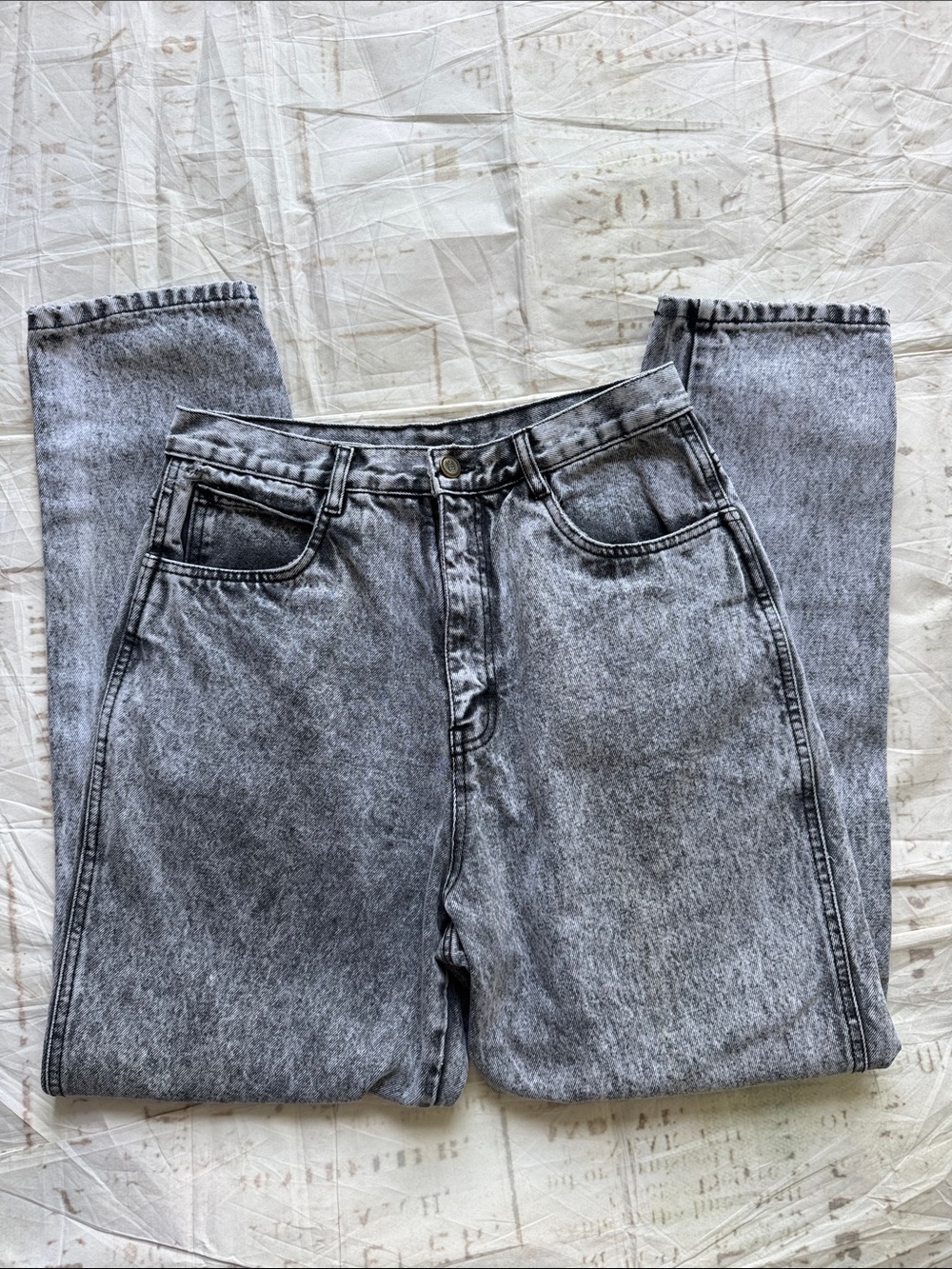 Vintage 90’s Rio jeans, Black washed mom jeans size 13